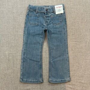 Cat & Jack girls flare jeans, size 4T. New with tags.